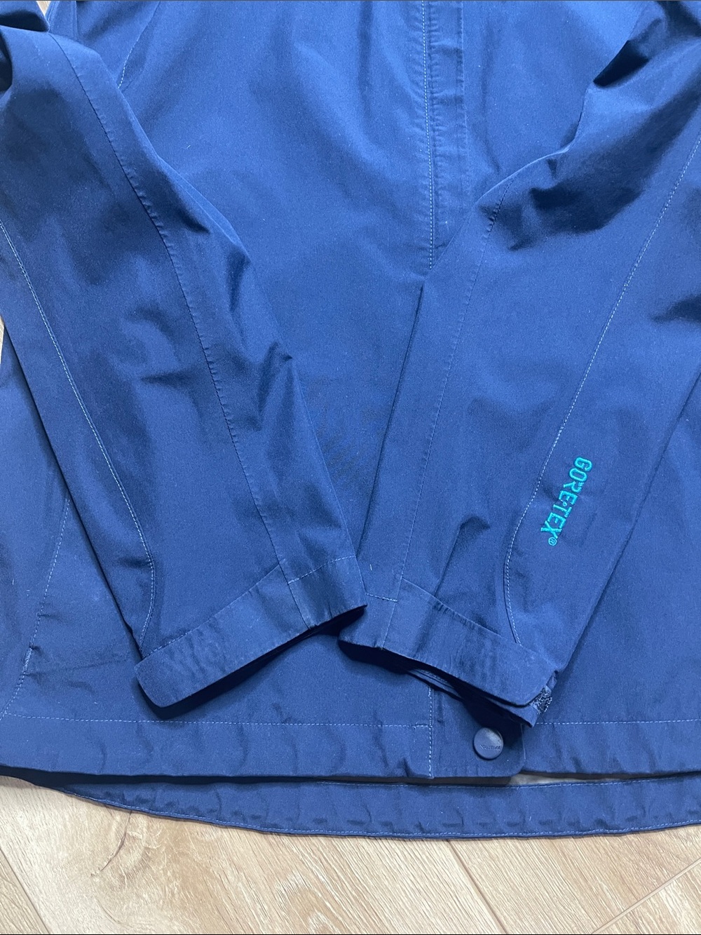 Marmot Women’s Minimalist Gore-Tex Rain Jacket Style I1154 Blue Size M - Picture 4 of 10